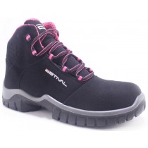 Bota de Segurança Estival PRO Energy Antichoque Elétrico BICO DE COMPOSITE - Preto com Pink Bota de Segurança Estival PRO Energy Antichoque Elétrico BICO DE COMPOSITE - Preto com Pink