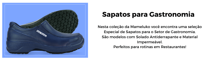 Sapatos para Gastronomia