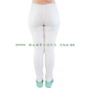 Calça flare branca sawary online