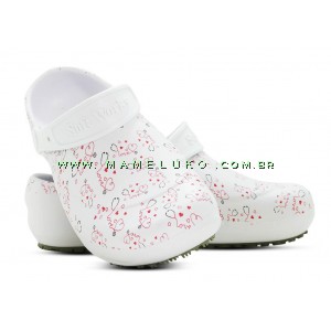 Sapato Profissional Soft Works Est Branco Est na Mameluko