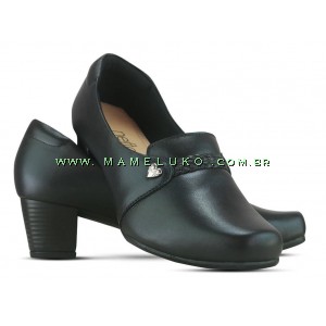 Sapato salto alto quadrado clearance