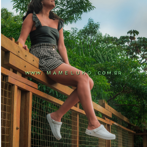 Babuche clearance branco feminino