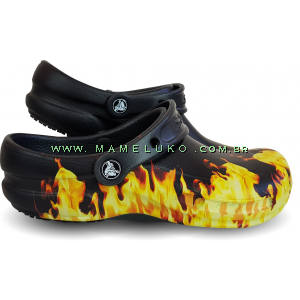 Babuche Profissional Antiderrapant Preto com na Mameluko