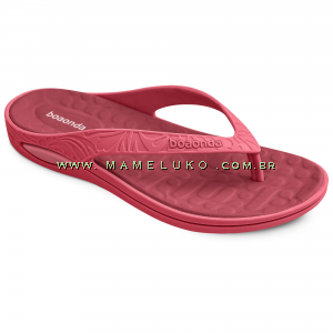 Chinelo Anatômico Boa Onda Lilly Rosa Goiab na Mameluko