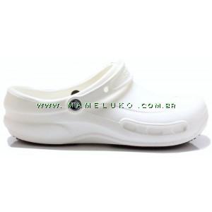 crocs bistrô branco