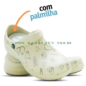 Babuche Profissional Soft Works Es Bege co na Mameluko