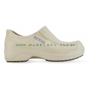 Sapato Bege Antiderrapante Soft Wo Bege na Mameluko