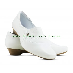 Sapato social branco hotsell feminino