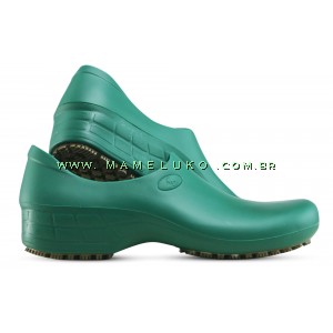 Sapato Verde Escuro feminino Stick Verde Amaz na Mameluko