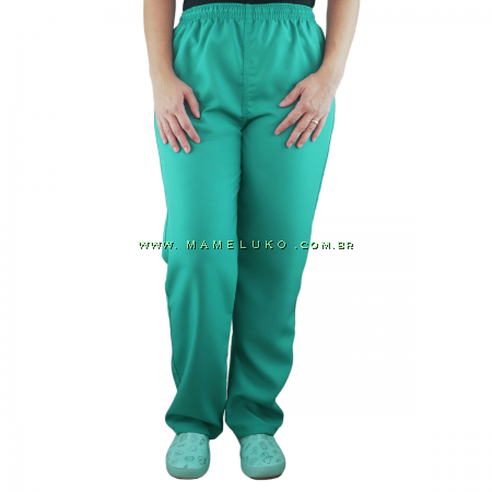 Calça Profissional Oxford Com Bolso Traseiro - Verde