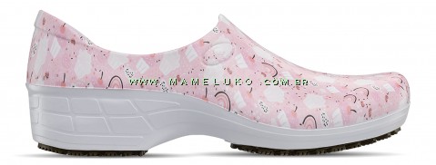 Sticky Shoe Feminino - Rosa Estampa Docinhos e Cup Cake