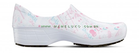 Sticky Shoe Feminino - Branco Estampas Dentista Fada do Dente