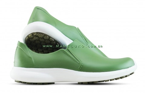 Sapato Sticky Shoe Sport Woman - Verde com Solado Branco