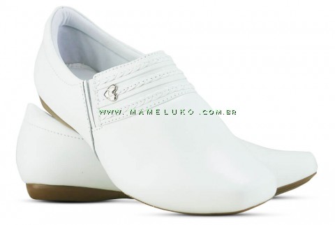 Sapato Neftali 20010 - Branco - Pin Coração