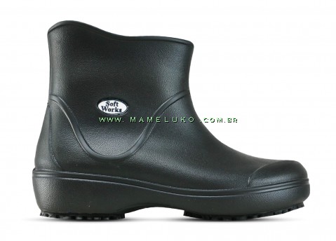 Bota Impermeável Antiderrapante Light Boot - Preto -