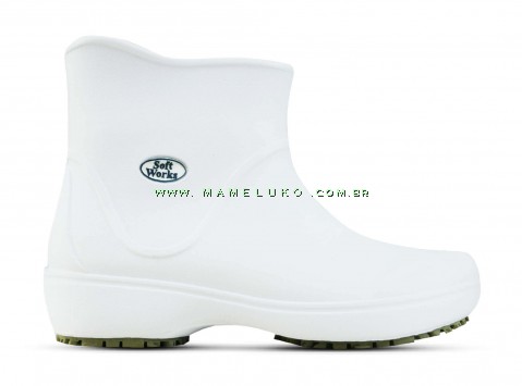 Bota Impermeável Antiderrapante Light Boot - Branco 