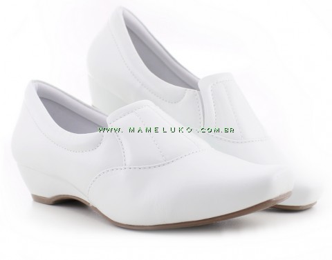 Sapato Neftali 3902 Mini Anabela - Branco