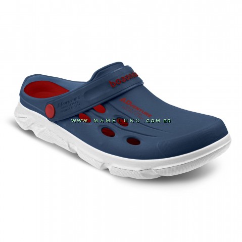 Babuche Boa Onda Adventure - Classic Blue/Branco