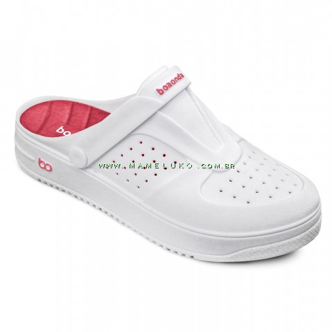 Babuche Boa Onda Urban Feminino - Branco