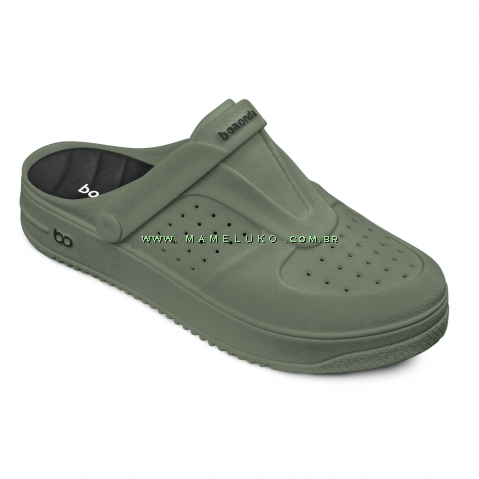 Babuche Boa Onda Urban Feminino - Verde Selva