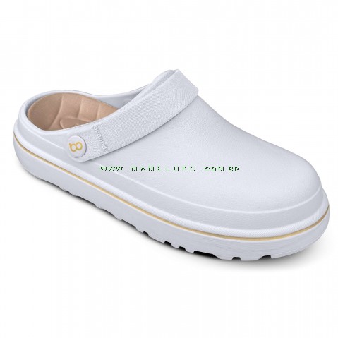 Babuche Cloe Boa Onda - Branco