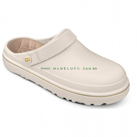 Babuche Cloe Boa Onda - Off White
