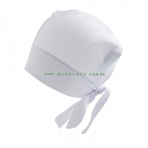 Bandana Touca Profissional Gorro Oxford - Branca
