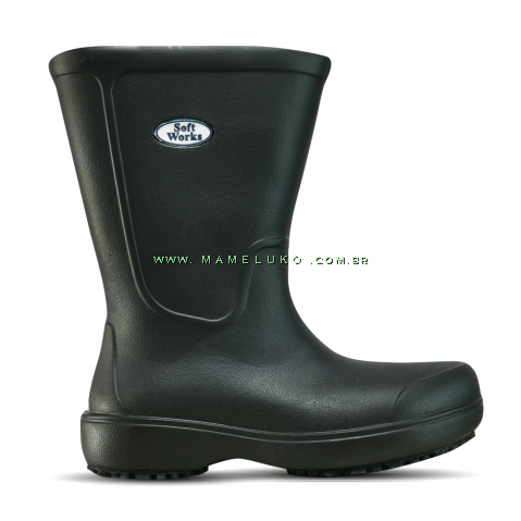 Bota de Segurança Cano Alto Acqua Foot com BICO DE COMPOSITE - Preto