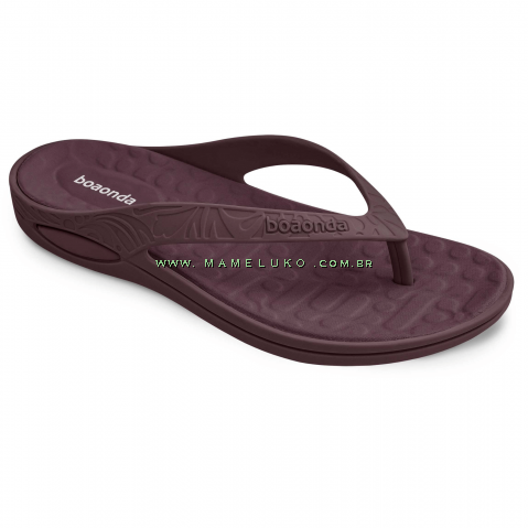 Chinelo Anatômico Boa Onda Lilly - Roxo Açaí