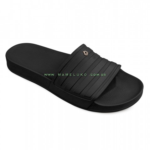 Chinelo Anatômico Boa Onda Capri - Preto