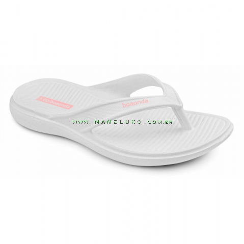 Chinelo Anatômico Boa Onda Mobi - Branco