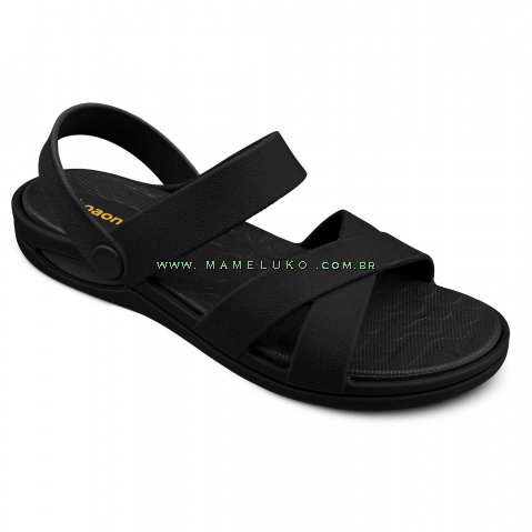 Sandália com Alça Boa Onda Rio - Preta 