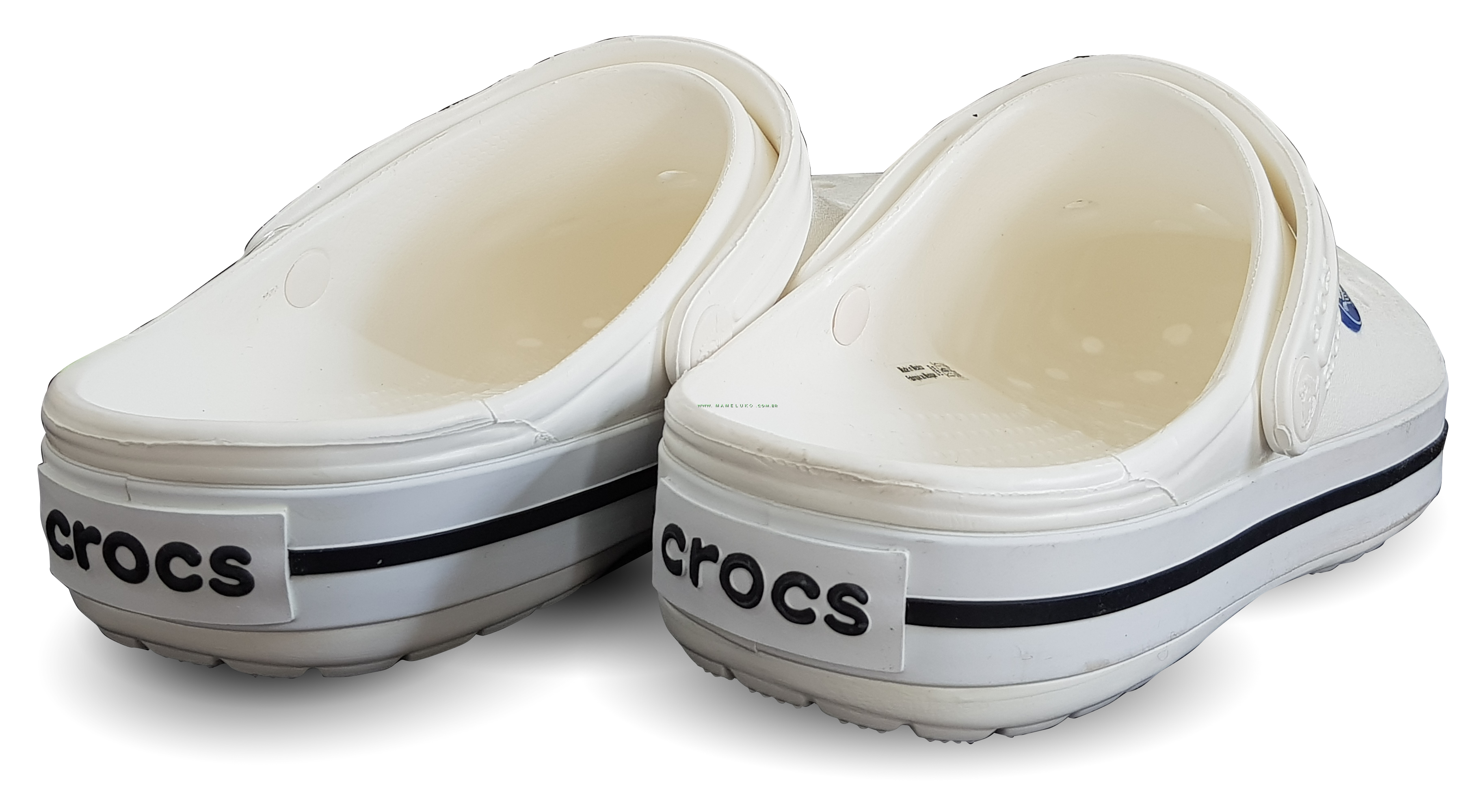 Babuche Crocs Crocband - Branco por R$142,90