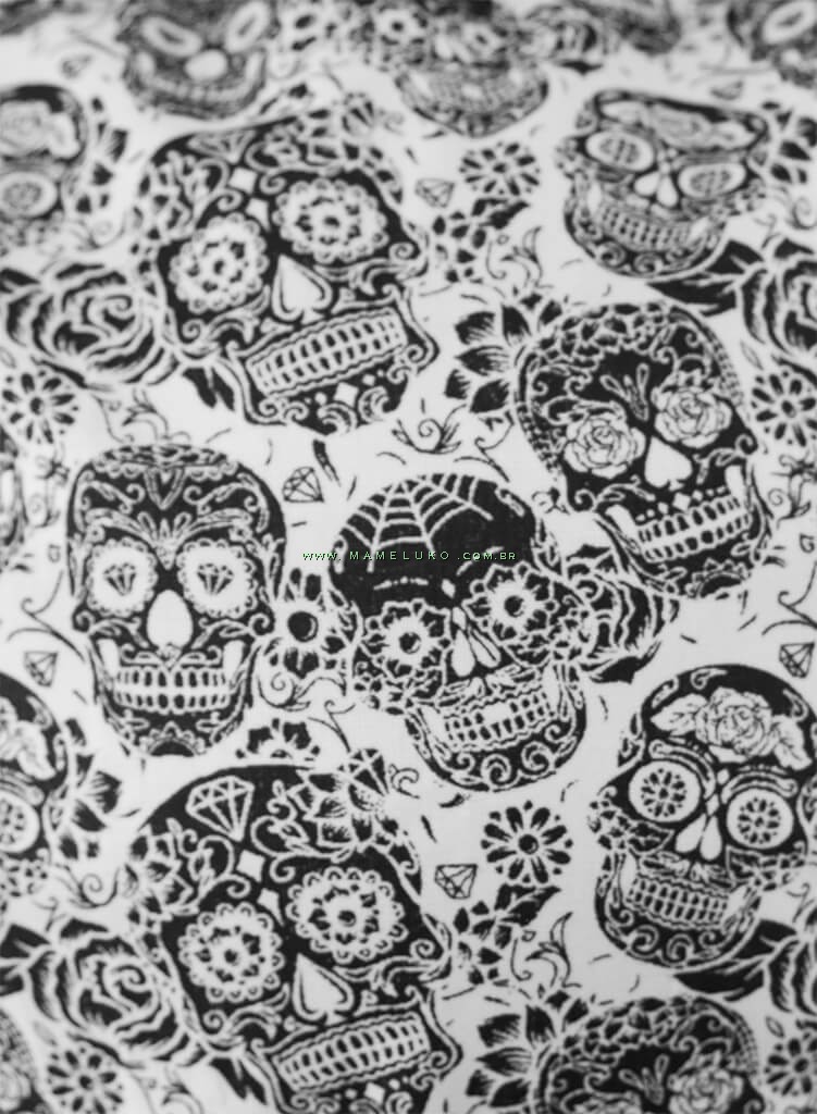 bandana profissional caveiras mexicanas