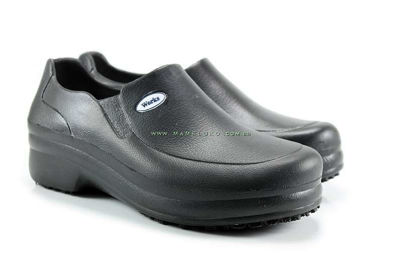 Sapato Profissional Med Works - Pr Preto na Mameluko