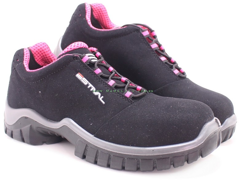 Tênis de Segurança Estival PRO E Preto com na Mameluko