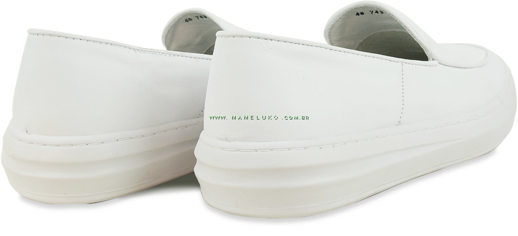 Sapato Masculino em Couro 743 - Branco por R$89,90