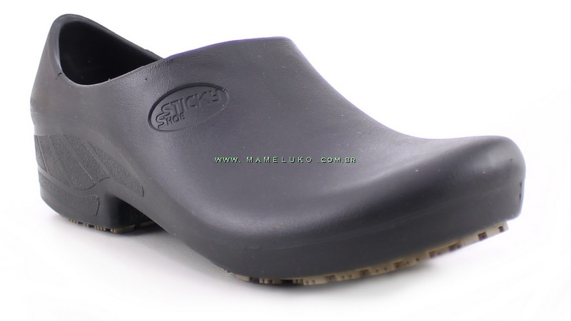 Sapato Antiderrapante Sticky Shoe Preto na Mameluko