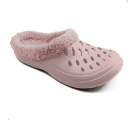 Babuche Boa Onda Aberta Easy Pelúcia - Rose