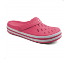 Babuche Boa Onda Star Feminino - Goiaba/Branco