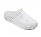 Babuche Boa Onda Urban Feminino - Branco Gold