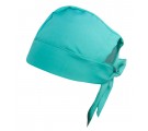 Bandana Touca Profissional Gorro Oxford - Verde Cancun