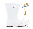 Bota de Segurança com Palmilha Cano Alto Acqua Foot com BICO DE COMPOSITE - Branco