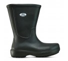 Bota Impermeável Antiderrapante com Palmilha Cano Longo (Sem Bico) Leve Soft Works - Preto