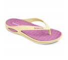 Chinelo Anatômico Boa Onda Lilly - Baunilha com Amora