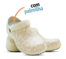 Babuche Profissional Soft Works Estampado Com Palmilha - Esteto Love - Bege