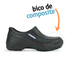 Soft Works com BICO DE COMPOSITE CA 41.554 - Preto