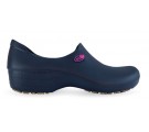 Sapato Antiderrapante Sticky Shoe Florence - Eletro Coração - Azul/Rosa