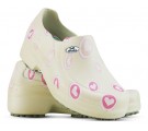 Sapato Profissional Soft Works II Estampado Bege - Corações Rosas