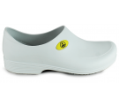 Sticky Shoe Man Antiestático ESD com CA 39847Antiderrapante - Branco